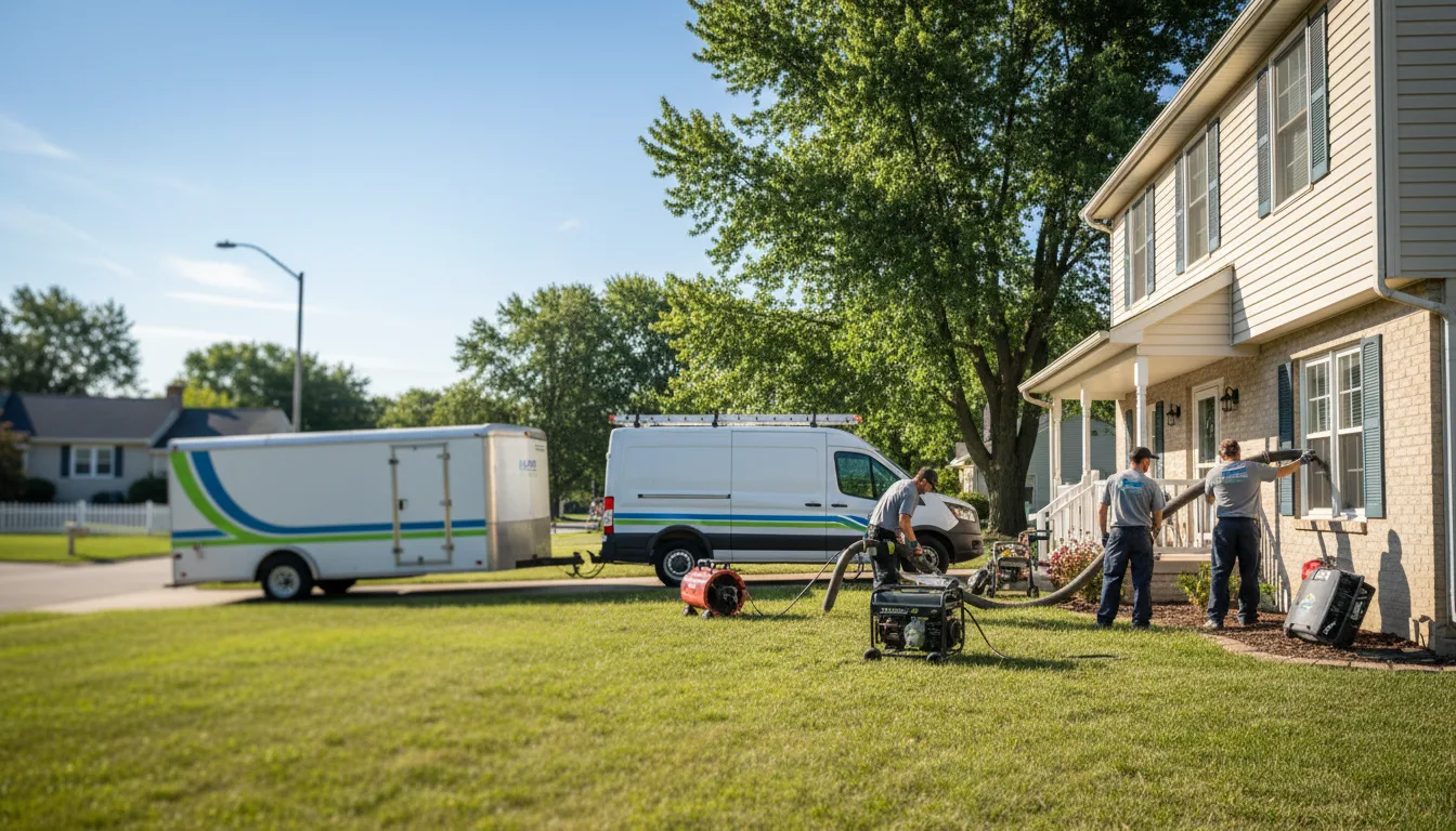Flooded Basement Restoration And Cleanup With Repair in Cyrus, MN near me